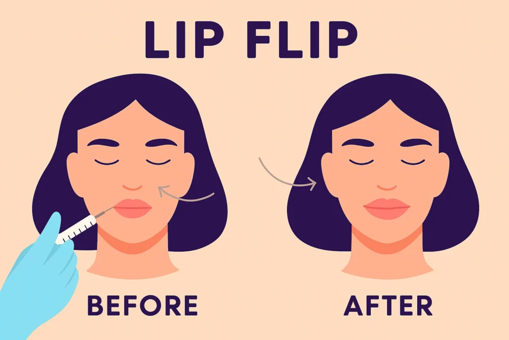 How much is a lip flip